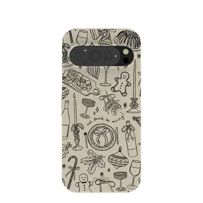 London Fog Holiday Dinner Party Google Pixel 9/9 Pro Case