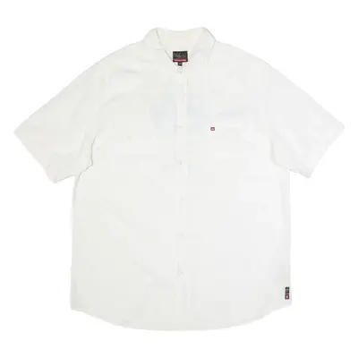 QUIKSILVER Mens Plain Shirt White 2XL