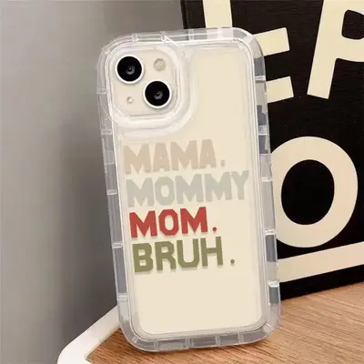 Letter Pattern Phone Case, Anti-drop Cellphone Protective Case, Shockproof Mobile Phone Cover for iPhone Series, Protector, S...