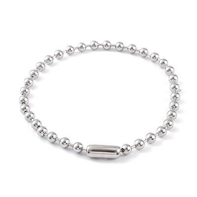 Non-Tarnish 304 Stainless Steel Ball Chain Necklaces for Women