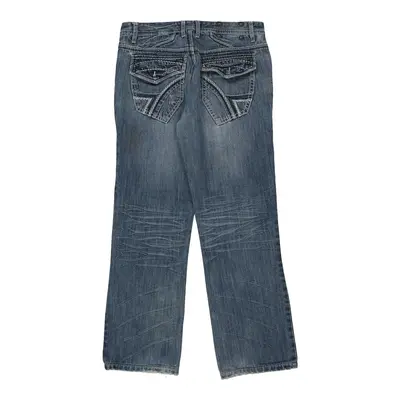 Black Premium Jeans - 34W UK 14 Blue Cotton