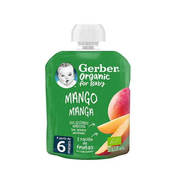 Gerber Organic Mango 90g