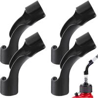 4 Pack Hose Bender for Racing Fuel Tanks, Utility Containers, Gas Cans - Heavy Duty - Compatible with VP, Sportsman, Rural Ki...