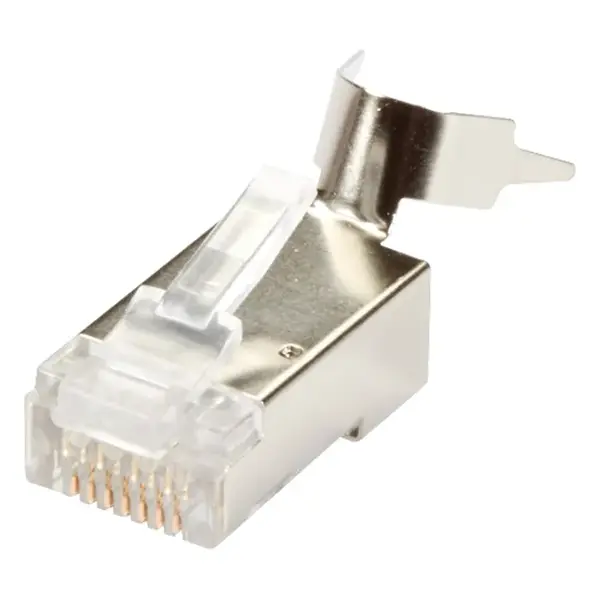 Black Box FMTP6AS-100PAK | Cat6A RJ45 Modular Plug Shielded Connector 100-Pack