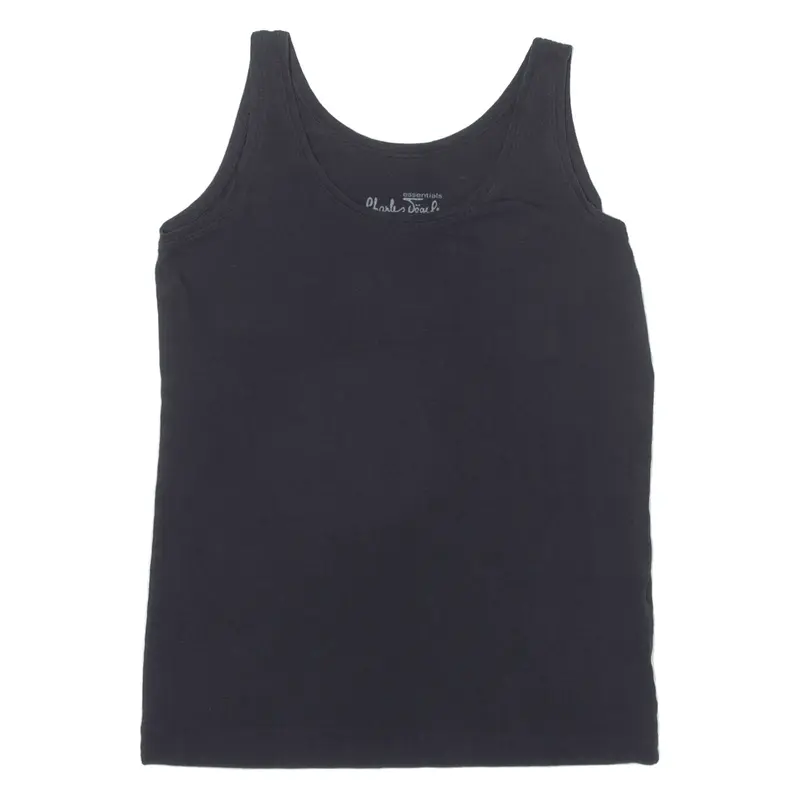 CHARLES JOGELE Slim Fit Vest Black Sleeveless Mens M