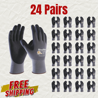 24 pairs Maxiflex Foam Nitrile Palm Coated Gloves Add to cart Buy now