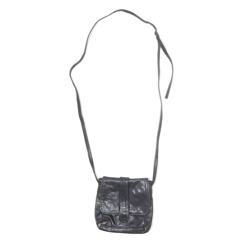 Womens Crossbody Bag Black Leather