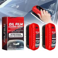 Automotive Oil Film Cleaning Brush Universal Glass Cleaning WipeBoard Anti-Rain Fog Cleaning GlassBrush Improves Clarity and ...