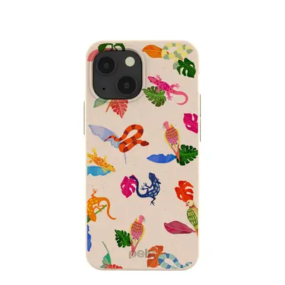 Seashell Into the Tropics iPhone 13 Mini Case