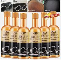 6Pcs Catalytic Converter Cleaner Auto Parts Engine Boost Up Catalytic Converter Cleaner Fuel and Exhaust System Cleaner Oil C...
