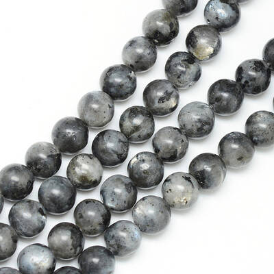 Natural Larvikite Beads Strands
