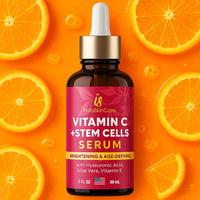 Vitamin C Serum for Face and Eyes - Anti Aging, Even Skin Tone -Pure Vitamin C  Moisturizer Sensitive Skin Repair Aloe Clear ...