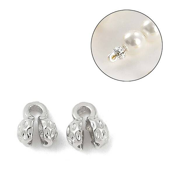 Flower Brass Bead Tips