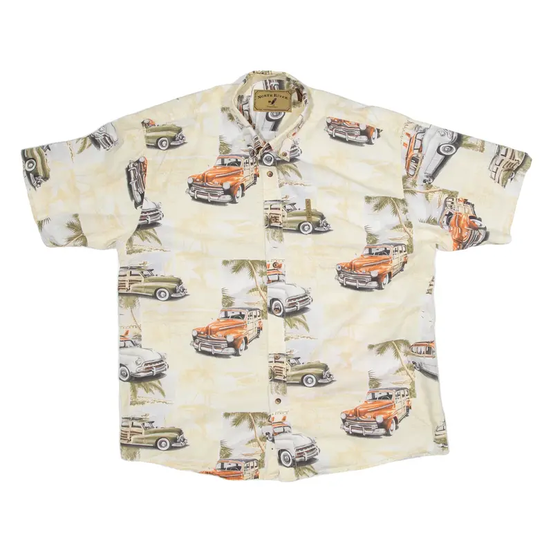 NORTH RIVER OUTFITTERS Mens Shirt Yellow M