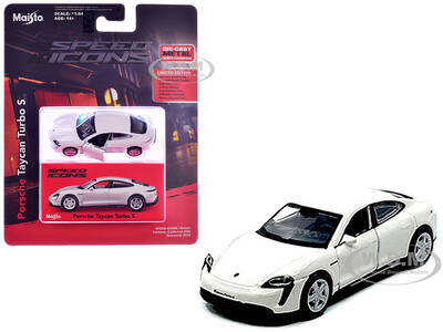 Porsche Taycan Turbo S White \