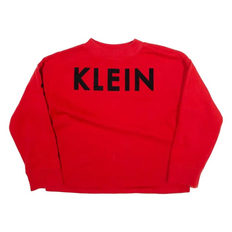 CALVIN KLEIN JEANS Womens Sweatshirt Red M