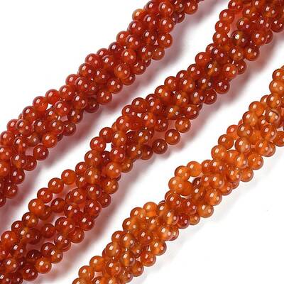 Natural Carnelian Beads Strands