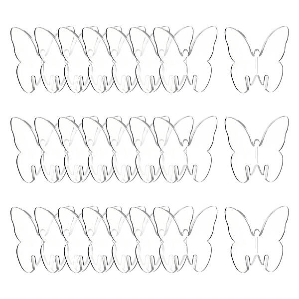 24Pcs Acrylic Wine Glass Charms