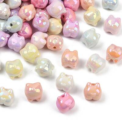 UV Plating Opaque Acrylic Beads
