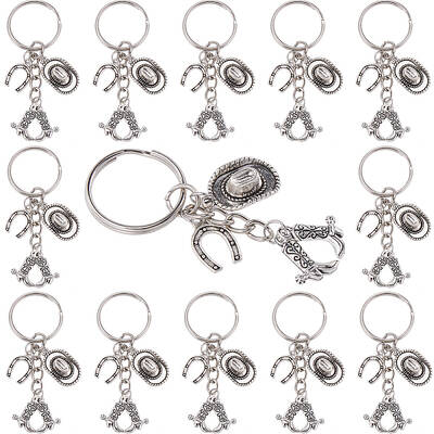 20Pcs Alloy Keychain