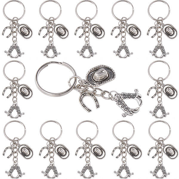 20Pcs Alloy Keychain