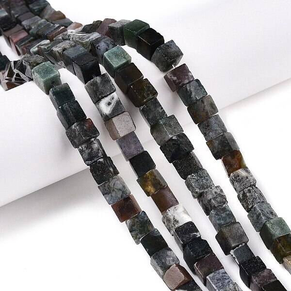 Natural Indian Agate Beads Strands