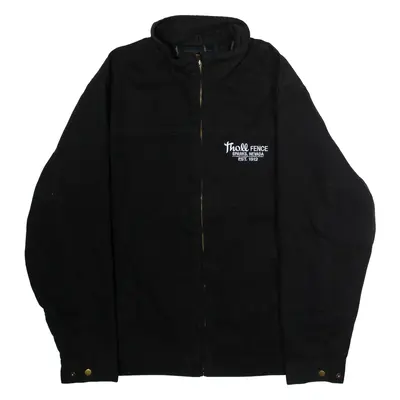 CORNERSTONE Tholl Fence Blanket Lined Mens Workwear Jacket Black USA XL