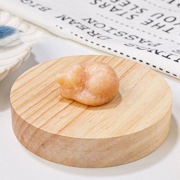 Natural Orange Calcite Display Decorations