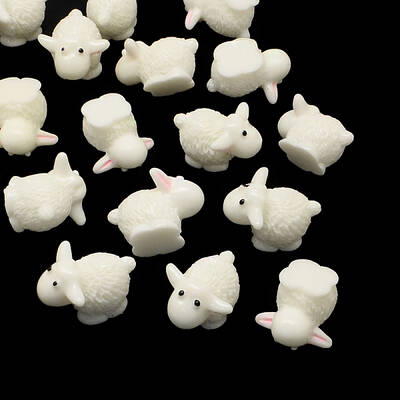 Sheep Resin Cabochons