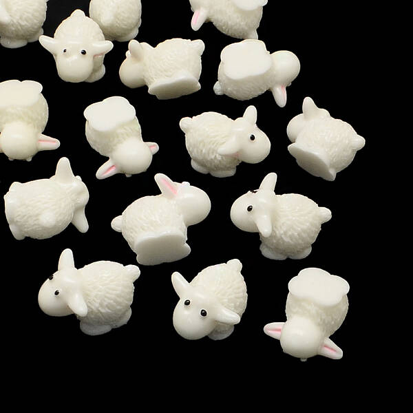 Sheep Resin Cabochons