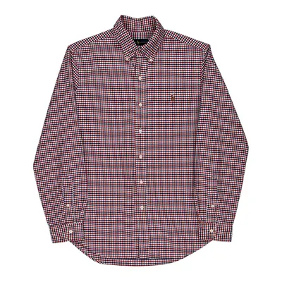Ralph Lauren Checked Shirt - Medium Multicoloured Cotton