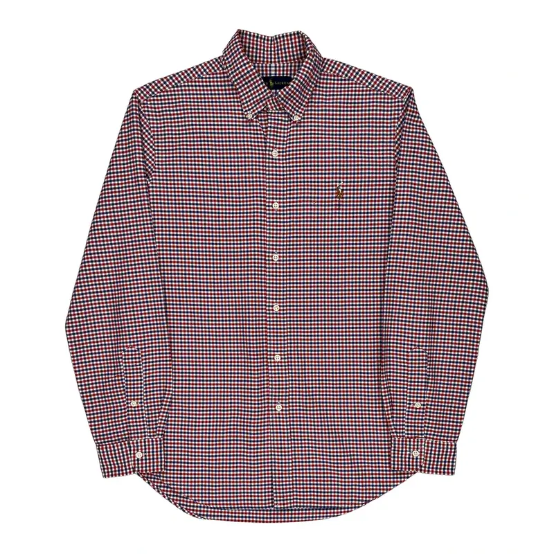 Ralph Lauren Checked Shirt - Medium Multicoloured Cotton