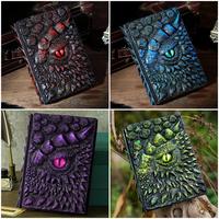 TOPFISH 3D Dragon Eye Embossed Dragon Journal Writing Notebook for Man/Woman - Handmade Travel Journal, D&D Lover's, Resin En...