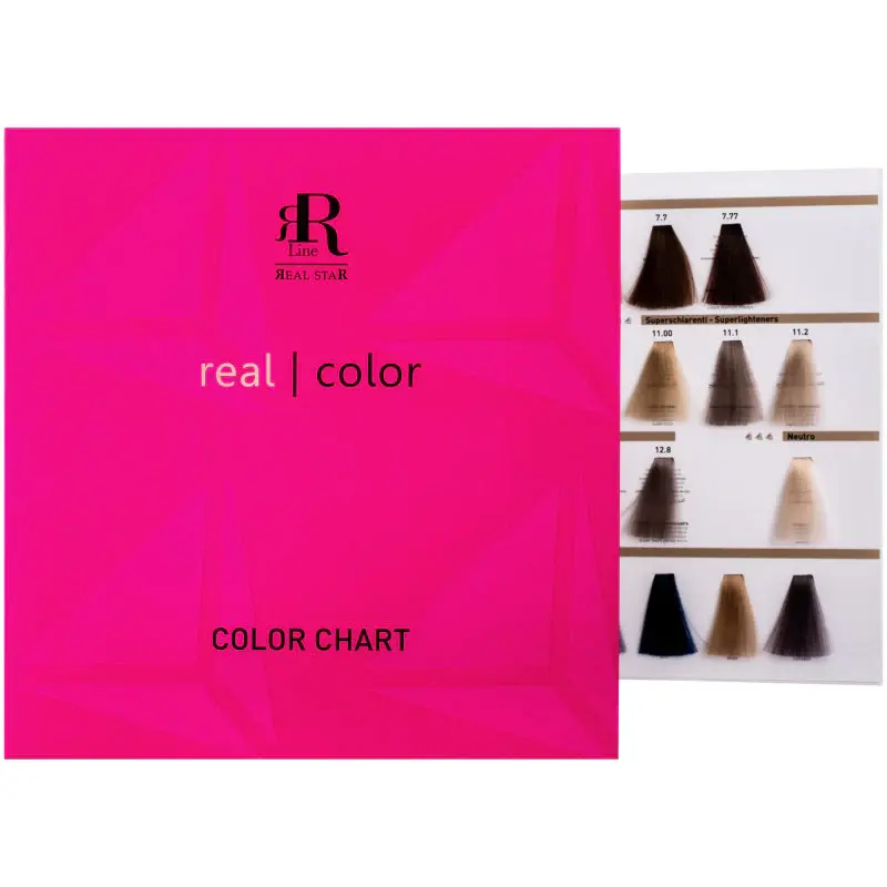 RR Line - full color palette, dye color chart