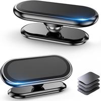2-PACKMagnetic phone holder for , [ Super   ] [ with 4 Metal Plate ] cell phone carmount for   [ 360 Rotation ] Universal Das...