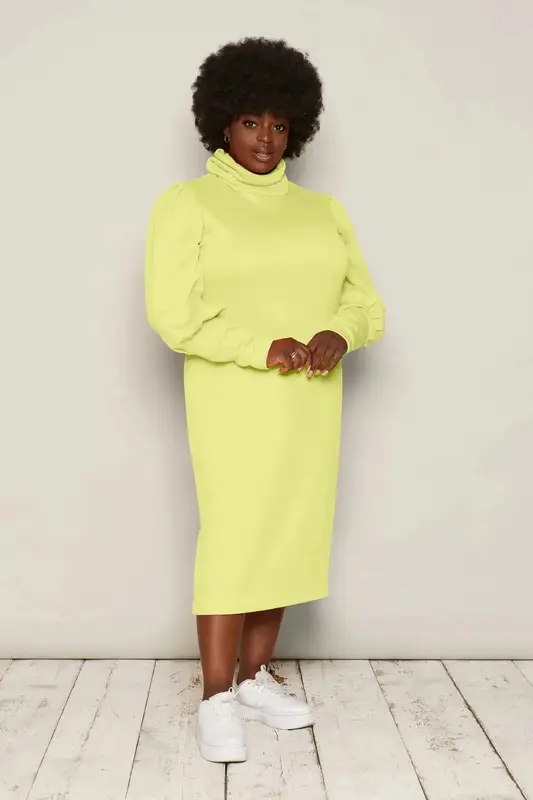 Brynja Dress (Yellow) | size: S