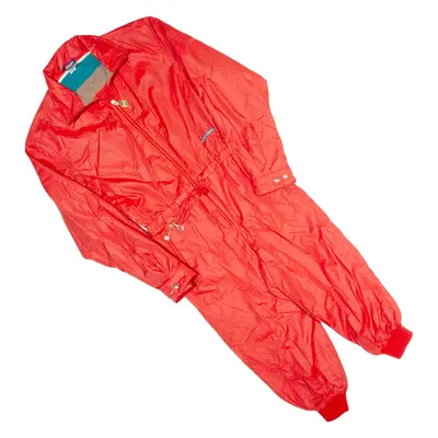 GOLDEN CUP 3/4 Length Womens Ski Suit Red 90s S W28 L19