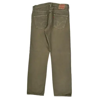 Levis Jeans - 30W 33L Khaki Cotton