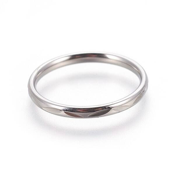 Tarnish Resistant 304 Stainless Steel Finger Rings
