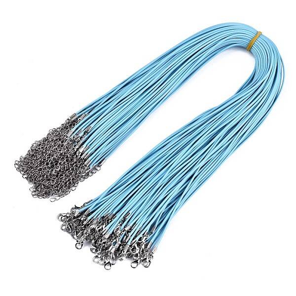 Waxed Cotton Cord Necklace Making