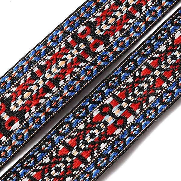 Ethnic Style Embroidery Polyester Ribbons