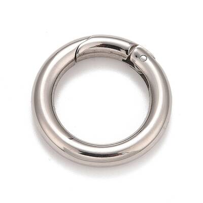 Non-Tarnish 304 Stainless Steel Spring Gate Rings