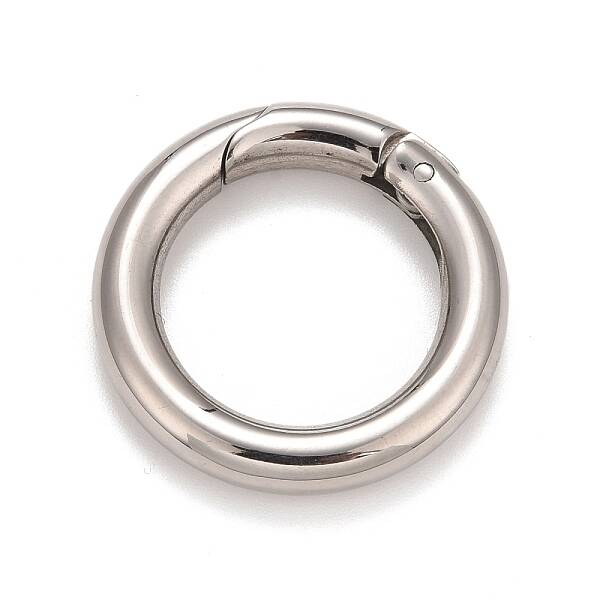 Non-Tarnish 304 Stainless Steel Spring Gate Rings
