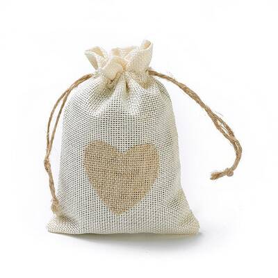 Burlap Packing Pouches