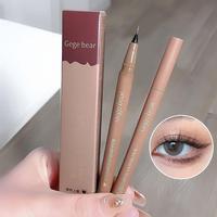 Liquid Smooth Eyeliner, 1 Count Cosmetic Waterproof Eyeliner Pencil, Quick Dry Eyeliner Pencil for Beginner, Summer Makeup fo...