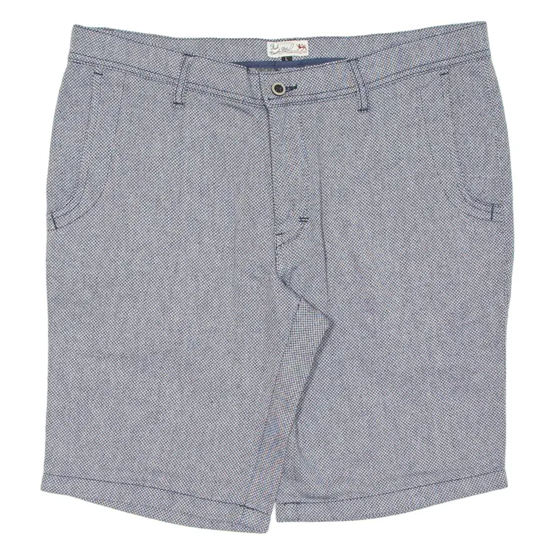 PAUL KEHL Mens Chino Shorts Grey L W34