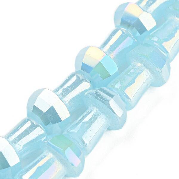Electroplate Glass Beads Strands