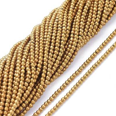 Electroplate Glass Beads Strands
