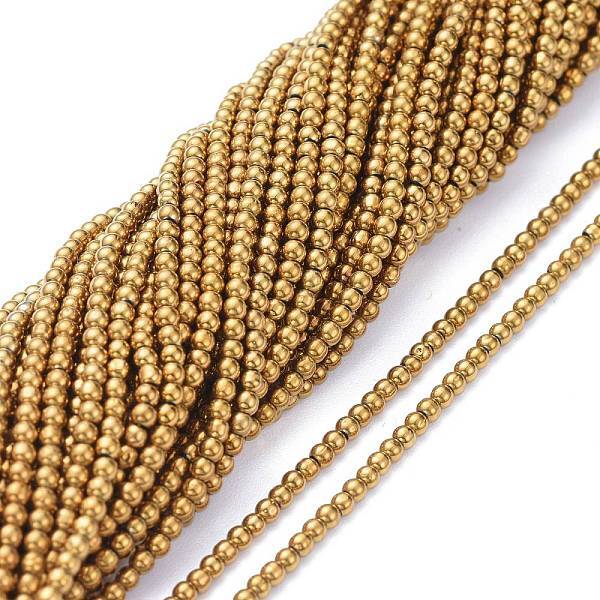 Electroplate Glass Beads Strands