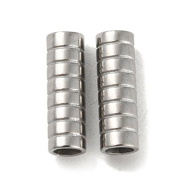 Non-Tarnish 201 Stainless Steel Tube Beads